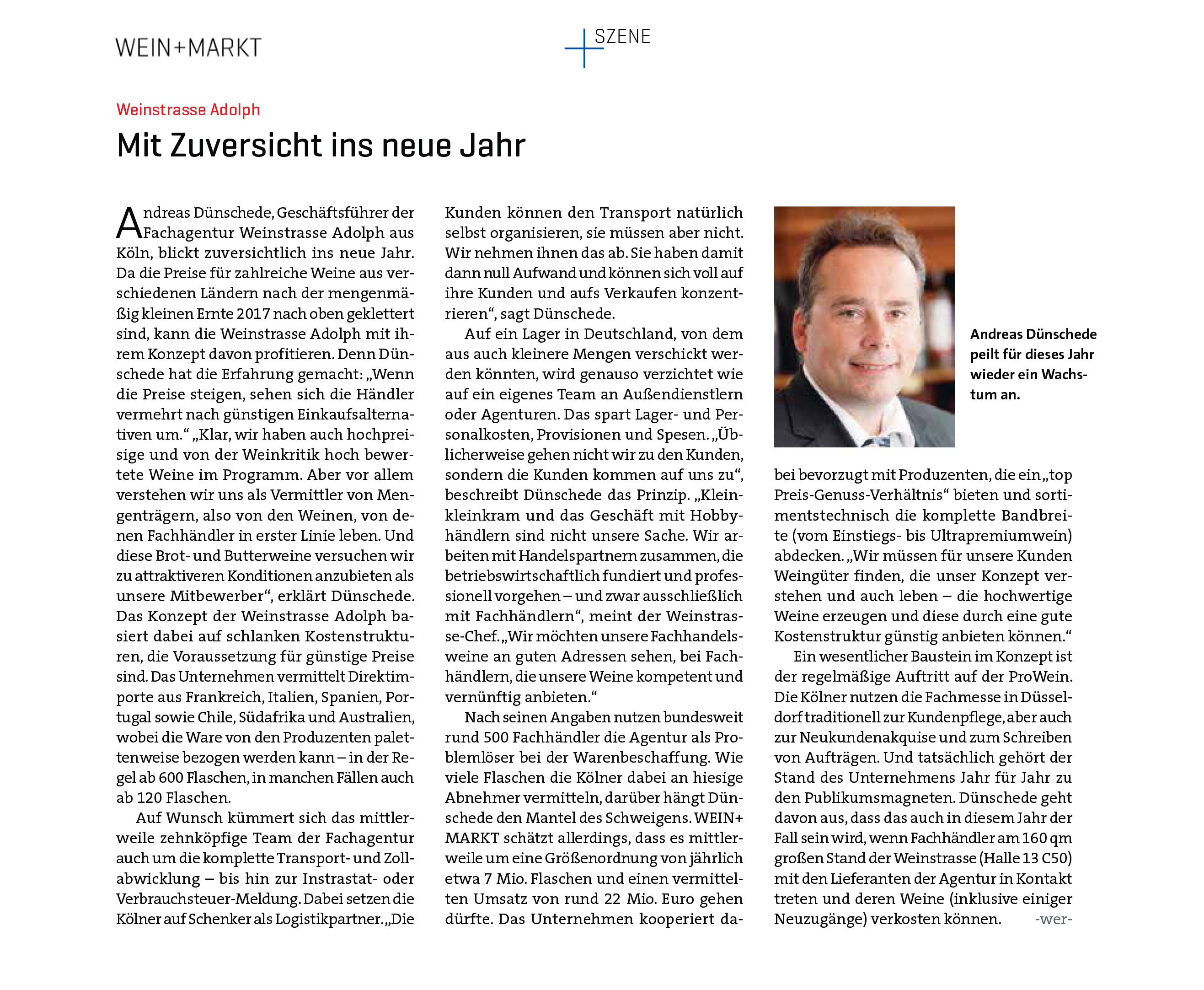 WEIN + MARKT